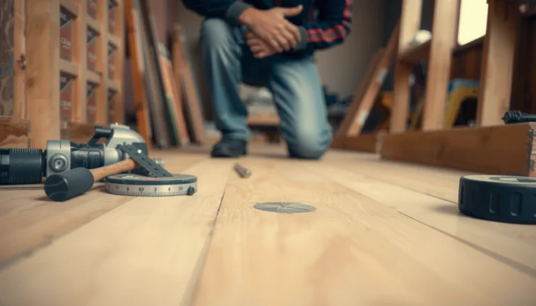 Step-by-step guide on how to install hardwood floors over plywood for a durable finish.