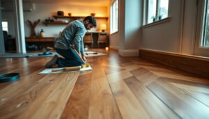 Step-by-step guide on how to install herringbone floors without professional help.