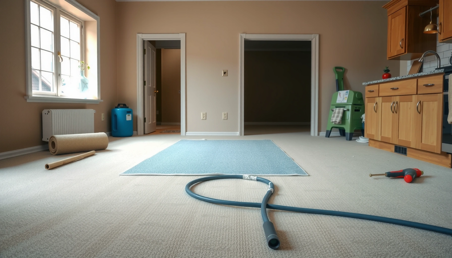 Step-by-step guide on how to install kitchen carpet floors for a stylish and comfortable kitchen.