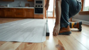 Step-by-step guide on how to install kitchen floors on uneven floors for a perfect finish.