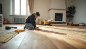 Step-by-step guide on how to install laminate floors without professional help.