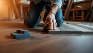 Step-by-step guide to installing laminate floors in a basement.
