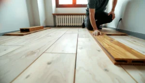 Step-by-step guide on installing laminate floors over plywood for a durable finish