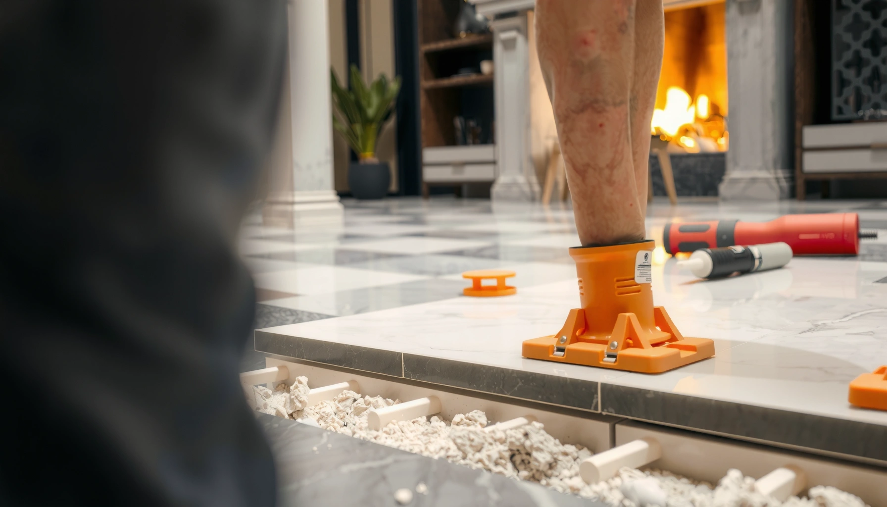 Step-by-step guide on how to install marble floors on uneven floors
