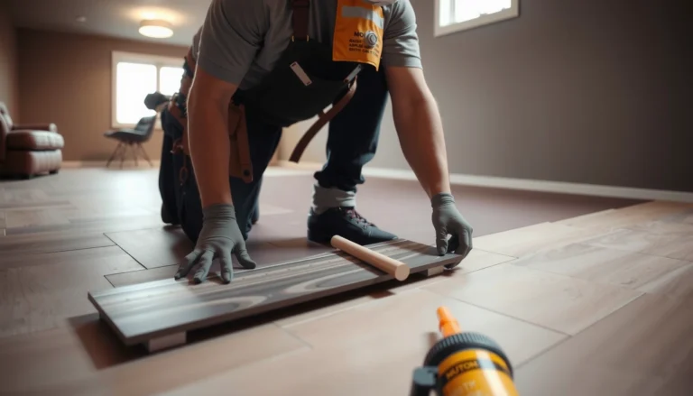 Step-by-step guide on how to install flooring over tile concrete floors