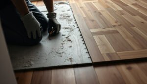 Step-by-step guide on how to install parquet floors on uneven surfaces for a perfect finish.