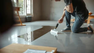 Step-by-step guide on how to install polished concrete floors over existing concrete.