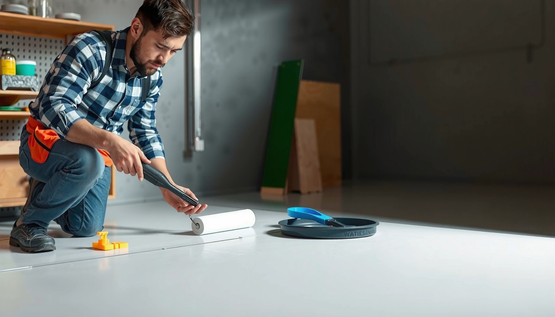 Step-by-step guide on installing polyaspartic floors over concrete surfaces.