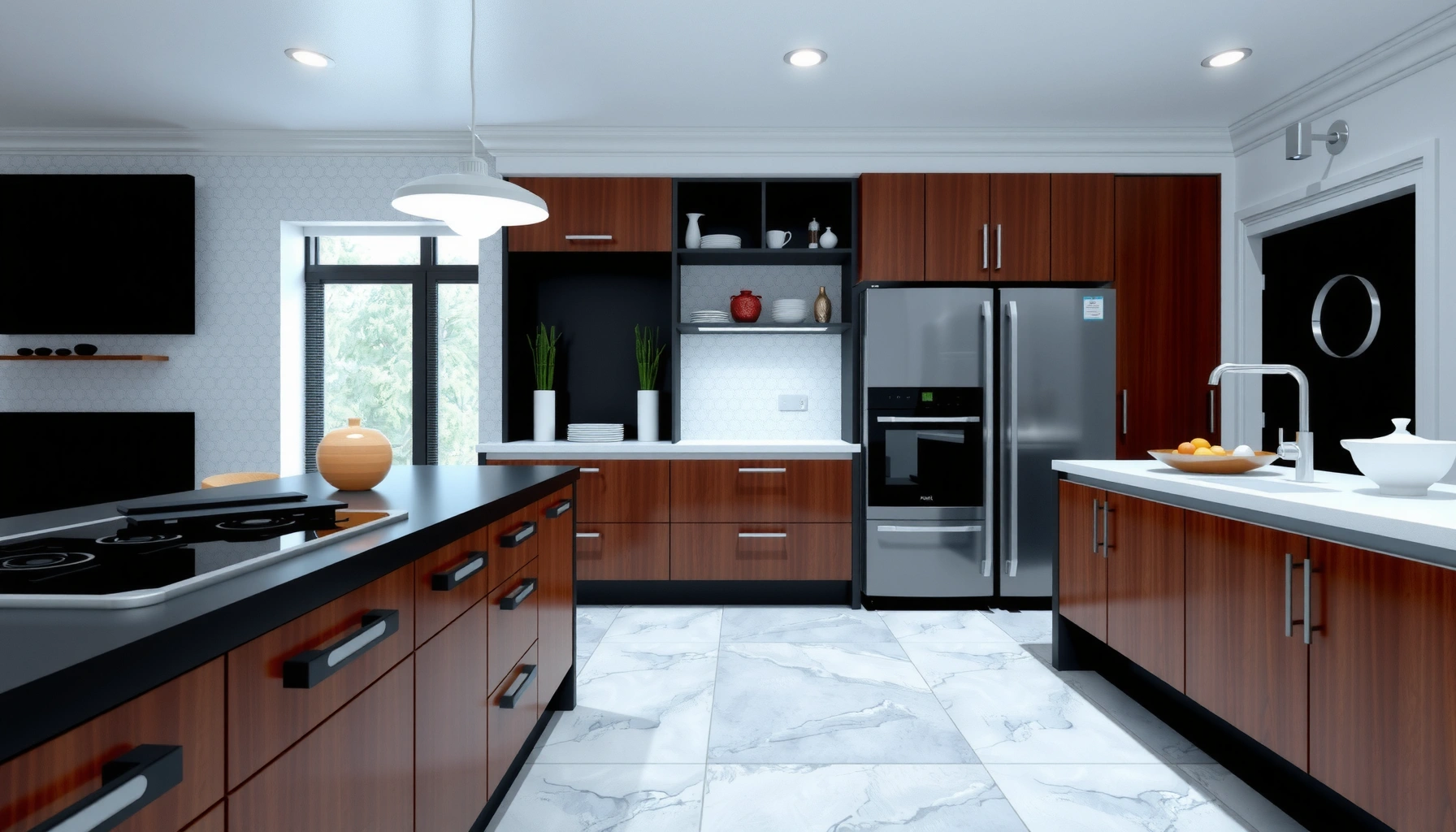 Step-by-step guide to installing polyaspartic floors in a kitchen.