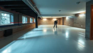 Step-by-step guide on how to install polyurethane floors in a basement for durability and style.