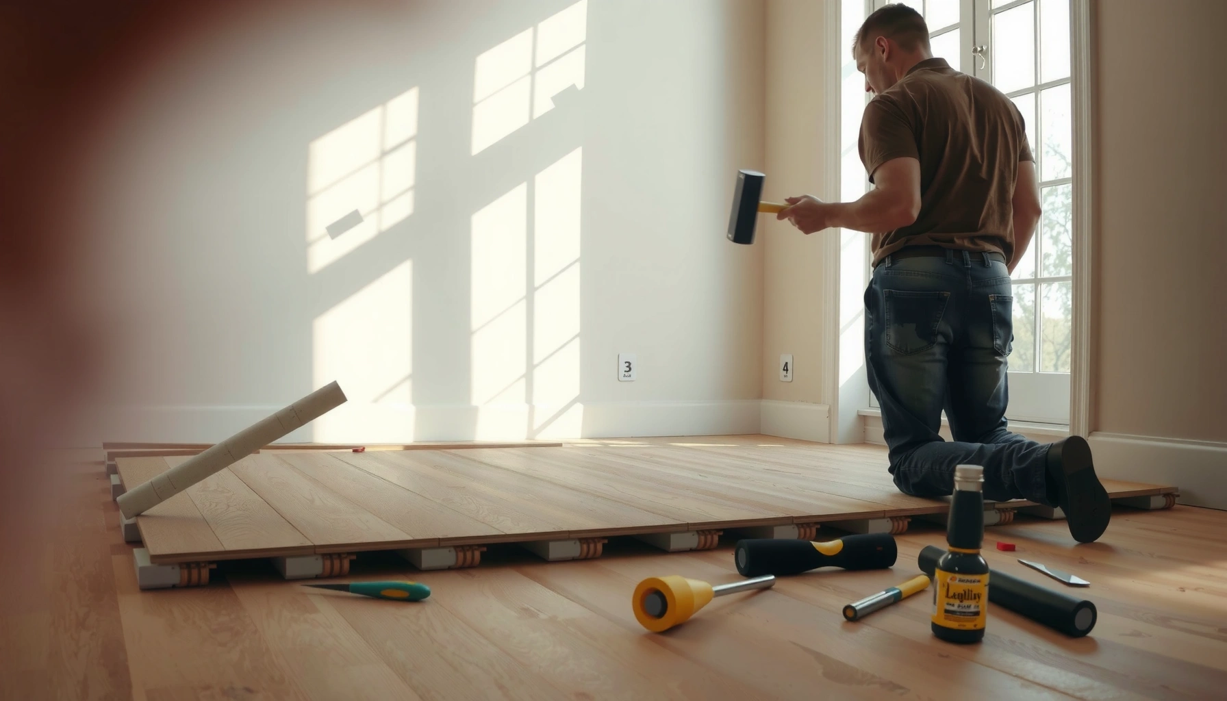 Step-by-step guide on how to install SPC floors without professional help.