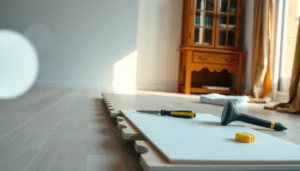 Step-by-step guide on how to install SPC floors in a bedroom for a modern look.