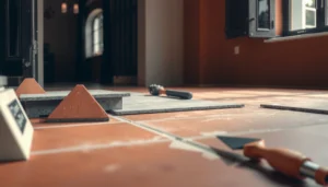Step-by-step guide on how to install terracotta floors over concrete surfaces.