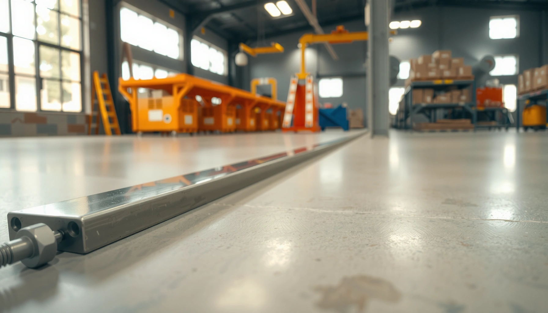 A step-by-step guide on how to install thresholds for polished concrete floors.