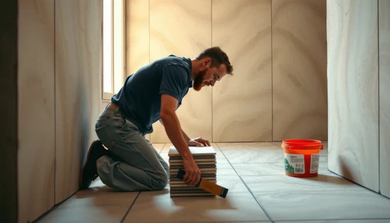 Step-by-step guide on how to install travertine floors in a basement for a stylish finish.