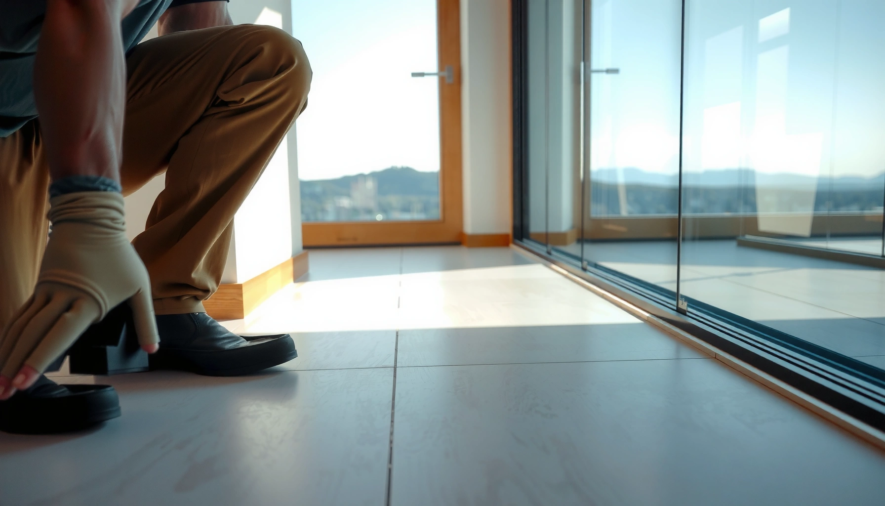 Step-by-step guide to installing travertine floors over plywood for a beautiful finish.