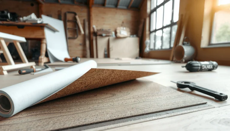 Step-by-step guide on installing underlayment under cork floors for better insulation and comfort.