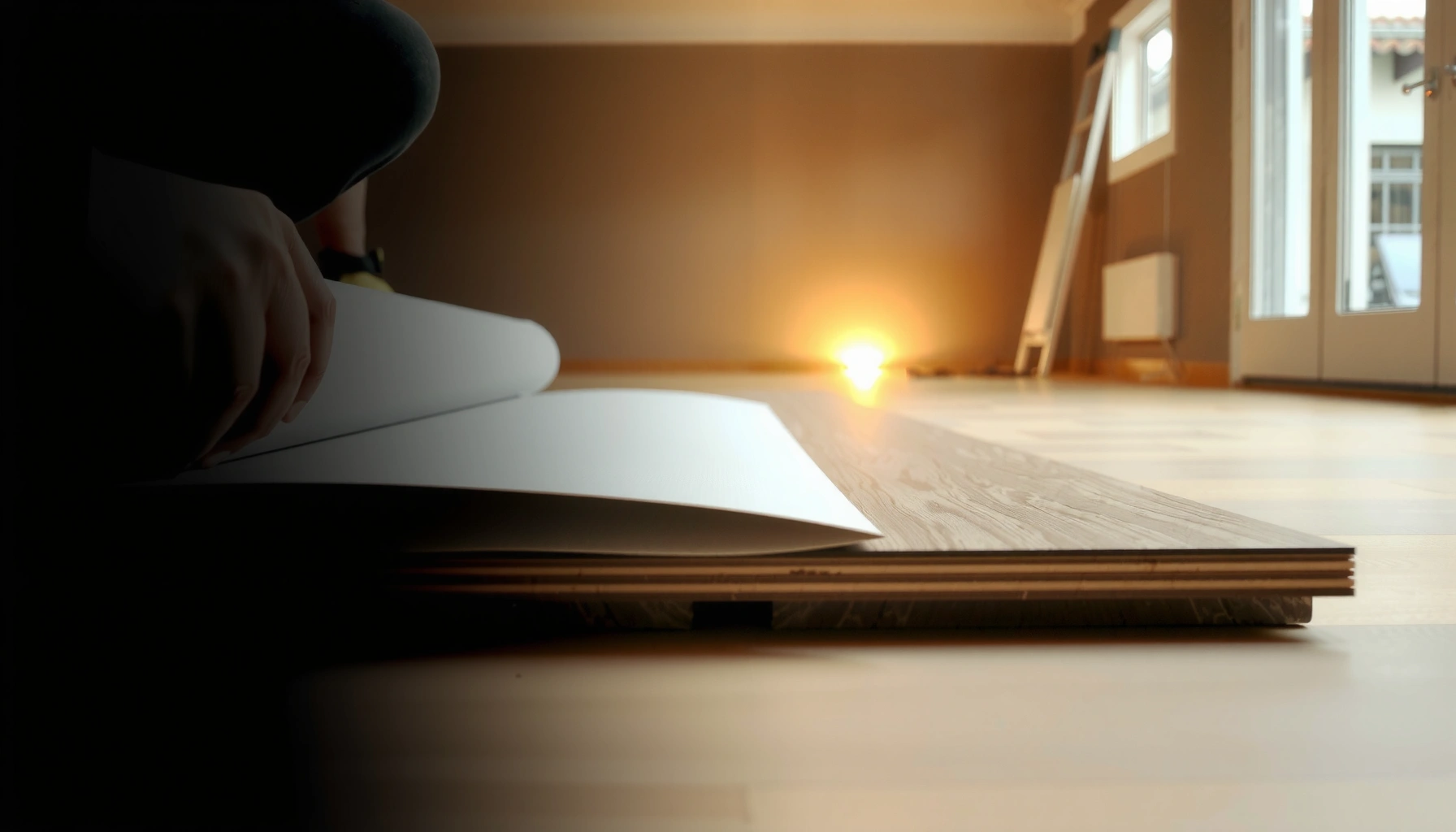 Step-by-step guide on how to install underlayment under polyurethane floors