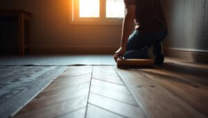 Step-by-step guide on installing underlayment under herringbone floors for optimal results.