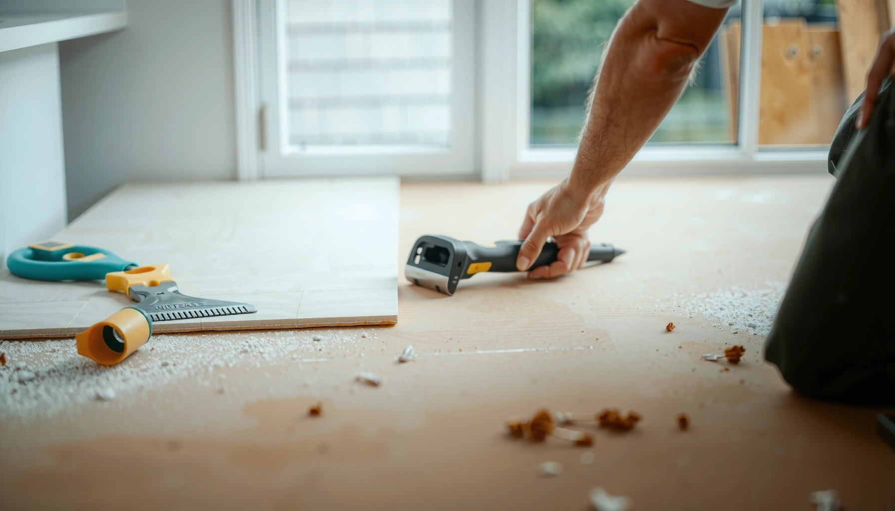 Step-by-step guide on installing underlayment under ceramic tile floors for better durability and insulation.