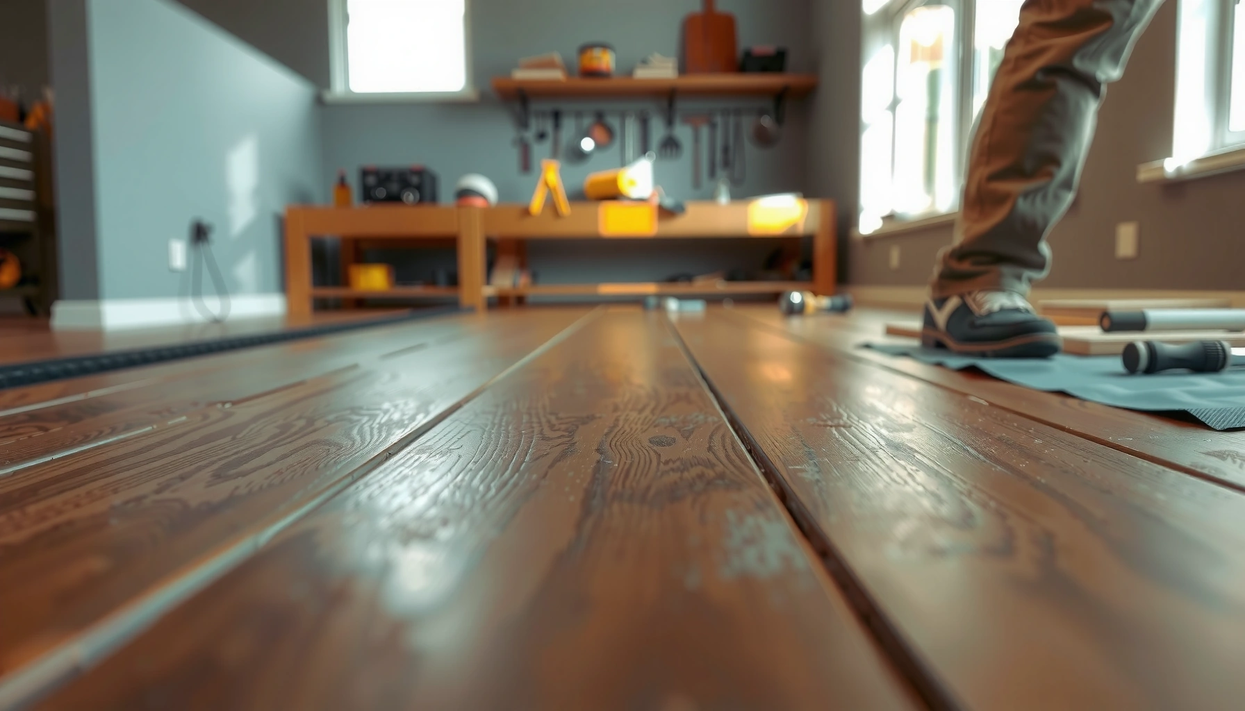 Step-by-step guide on how to install underlayment under WPC floors for better insulation and soundproofing.