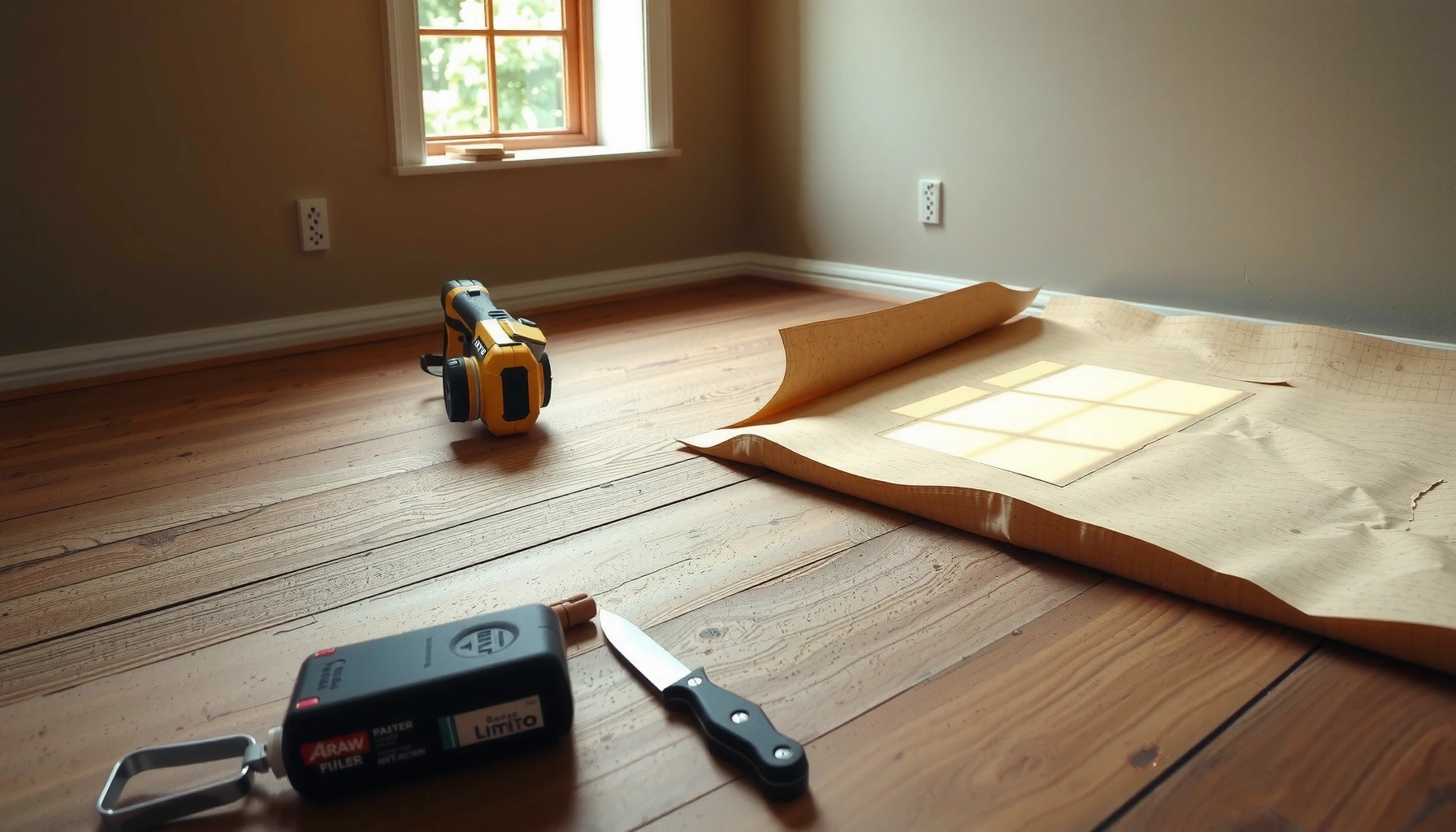 Step-by-step guide on installing a vapor barrier under cork floors for optimal moisture protection.