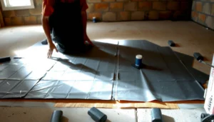 Step-by-step guide to installing a vapor barrier under polyaspartic floors for moisture protection
