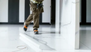 Step-by-step guide to installing a vapor barrier beneath marble flooring for moisture protection