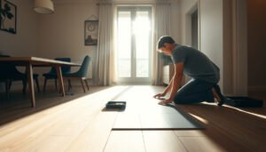 Step-by-step guide on how to install vinyl floors in a dining room