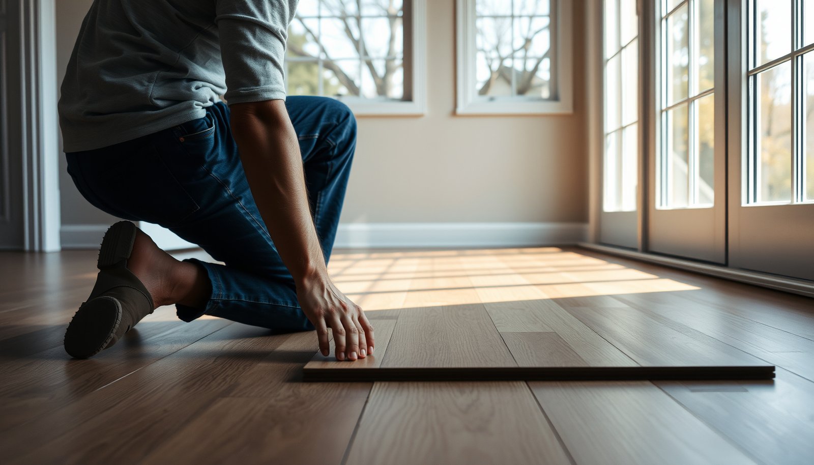 Step-by-step guide on how to install vinyl floors in a sunroom