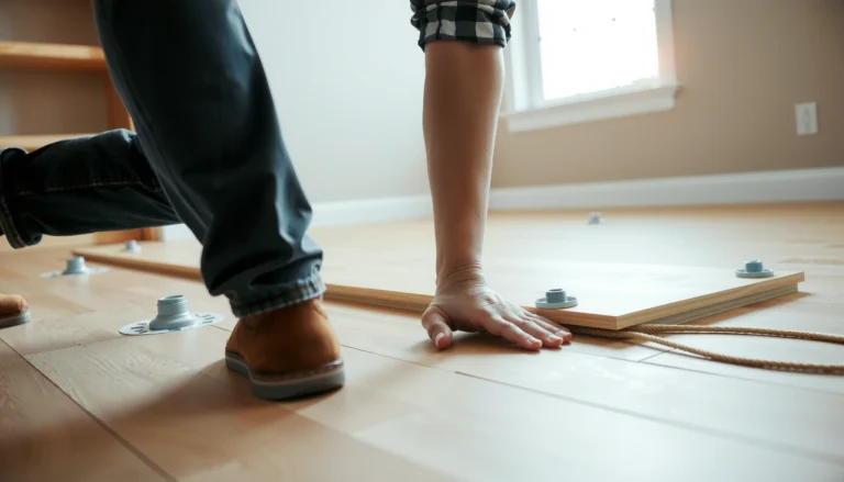 Step-by-step guide on how to install vinyl floors on uneven floors for a smooth finish.