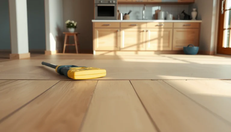 Step-by-step guide on how to install vinyl flooring over plywood surfaces.