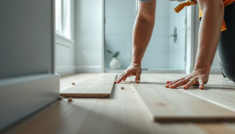 Step-by-step guide on how to install WPC floors in a bathroom for a stylish upgrade.