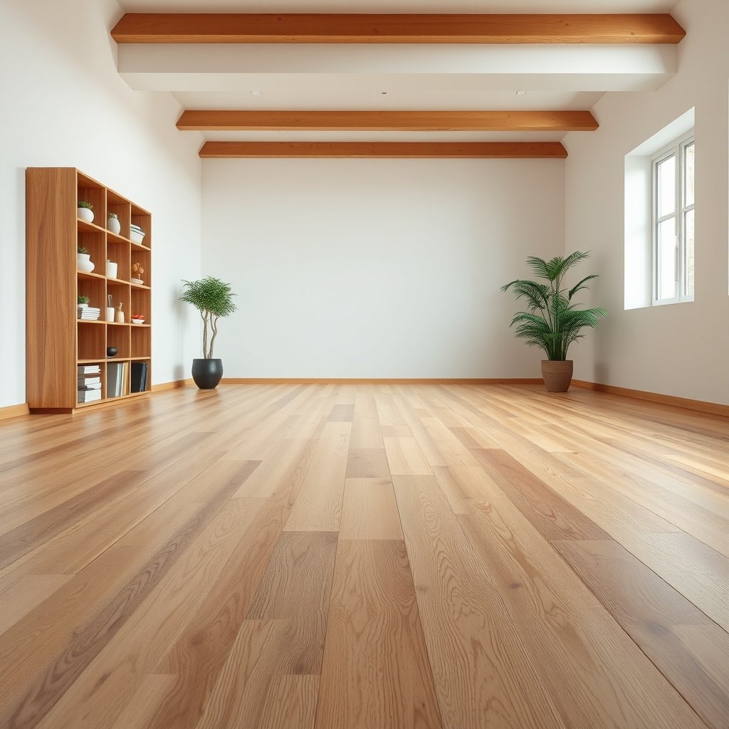 Entryway with mats and shoe control to prevent scratches on engineered wood floors