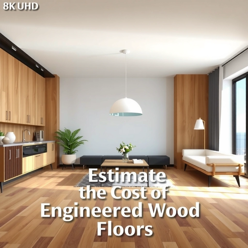 Measuring square footage for engineered wood floors, including waste calculation.