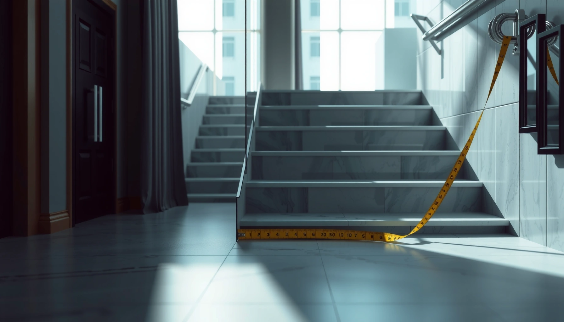 Step-by-step guide on how to measure for marble floors accurately.