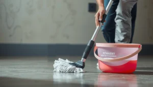 Step-by-step guide on how to mop basement floors effectively for a clean finish.