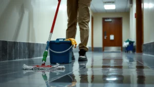 Step-by-step method for mopping commercial floors effectively and efficiently.