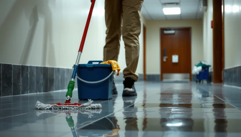 Step-by-step method for mopping commercial floors effectively and efficiently.