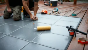 Steps for weatherproofing outdoor floors to protect against elements and wear.