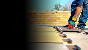 Guide on how to install outdoor flooring on uneven surfaces for optimal results.