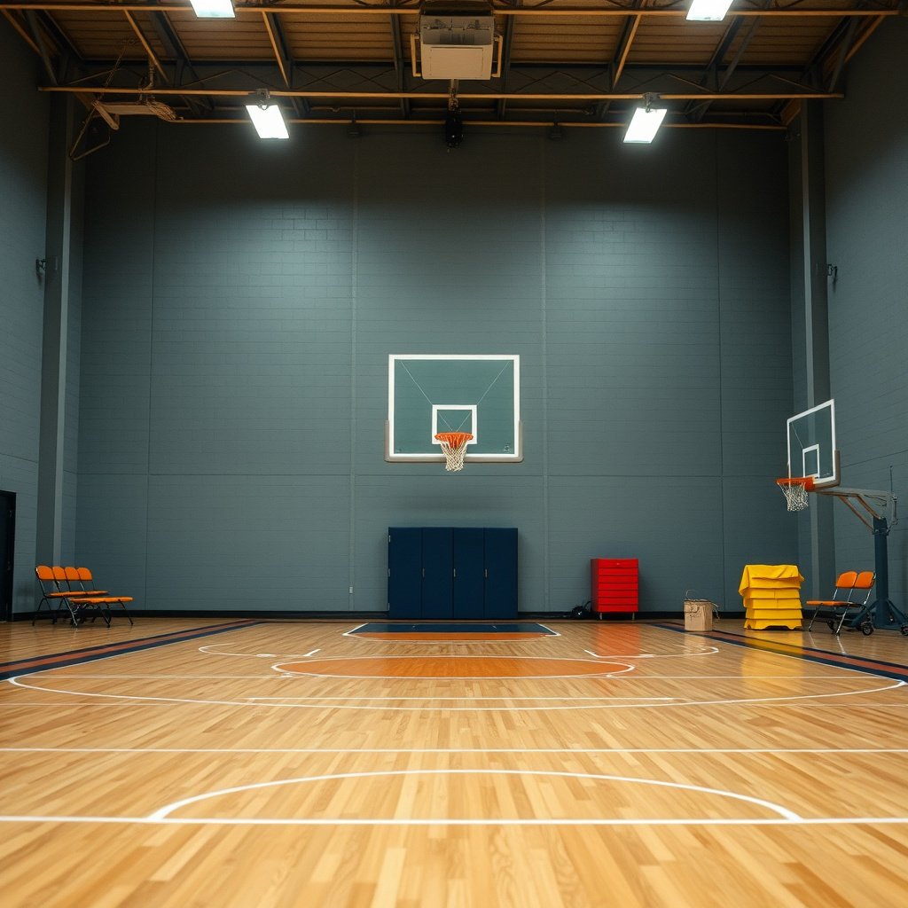 Image showing a plan for removing and sorting sports floors to prevent contamination during disposal.