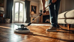 Step-by-step guide on how to polish herringbone floors for a stunning finish.