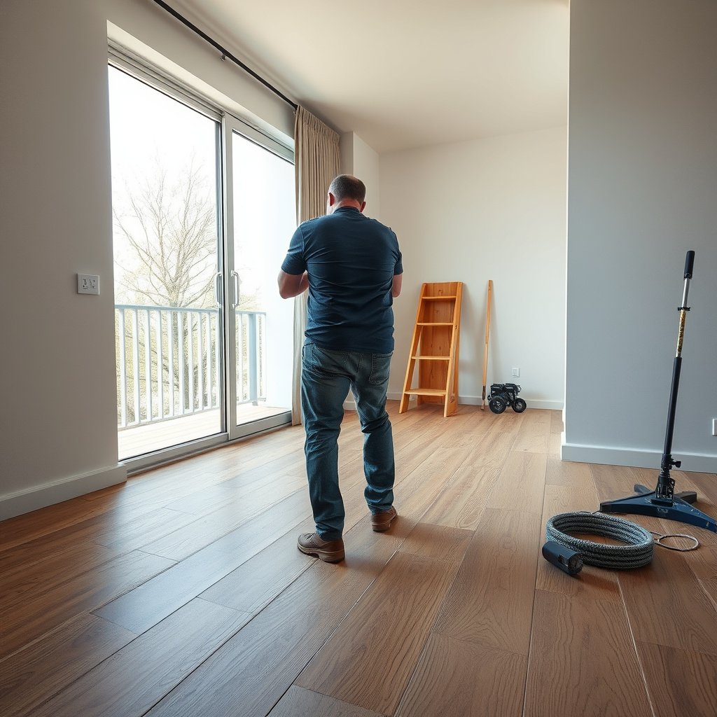 Checklist for prepping engineered wood floors for balcony installation