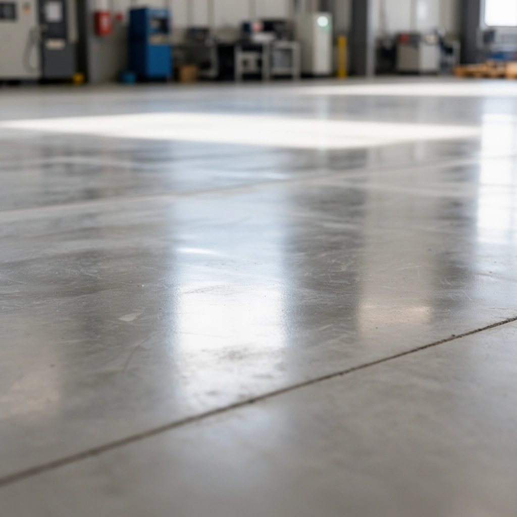Proper preparation of industrial floor slabs for successful protection and longevity.