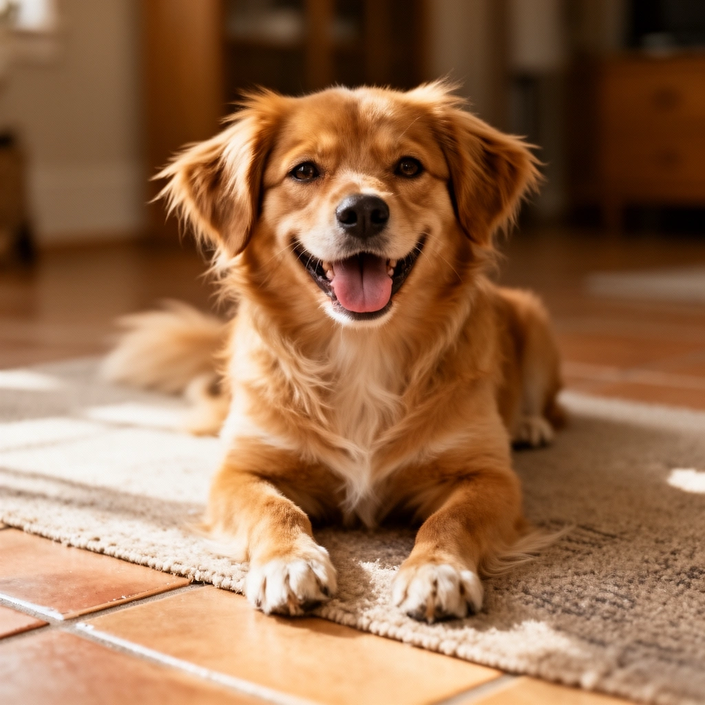 Prep the tile surface to ensure a solid base for carpet installation over tile floors.