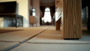 Tips for preventing scratches on carpet tiles with protective measures and maintenance strategies.