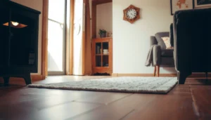 Steps to prevent scratches on terracotta floors with protective measures and cleaning tips.