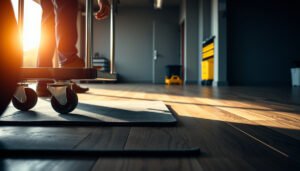 Tips for preventing scratches on engineered wood floors in a garage setting