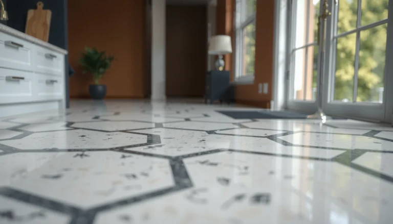 Steps to prevent water damage on granite floors, showcasing effective maintenance techniques.